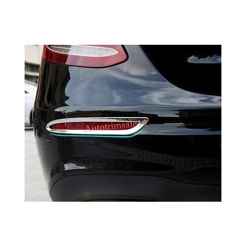 ABS Rear Fog Light Cover Trim For Mercedes Benz E-Class Sport Sedan W213 16-17