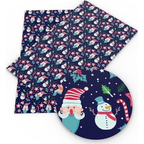 David accessories 50*145cm Christmas Printed Polyester Cotton Fabric Patchwork for Sewing Dress DIY Cushion Cover,c13237