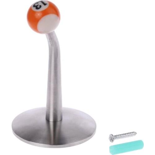 Billiard Pool Table Hook Self Sticker Cloth Hat Rack with Screw Kit Set Cue Accessories U2JB