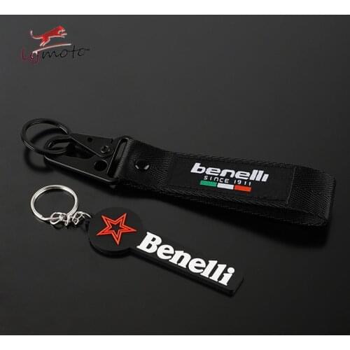 For Benelli 502c TRK 502 502x 251 Leoncino BJ 500 250 TNT125 300 600 Motorcycle Accessories Embroidery Keychain Keyring
