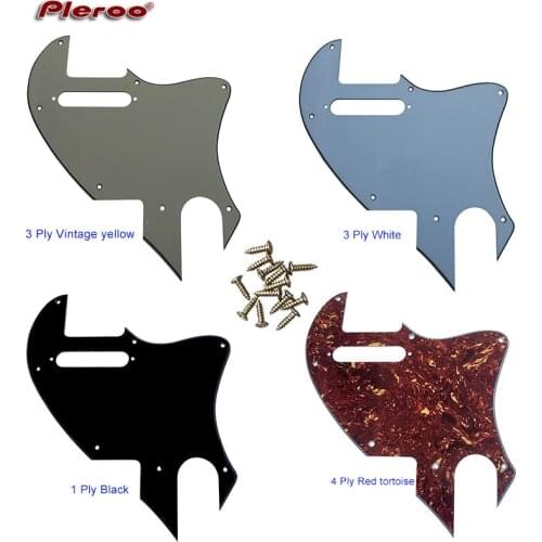 Pleroo Guitar Parts ForUS Telecaster Tele F hole Hybrid Guitar Pickguard with pickup hole Scratch Plate Tele Conversion