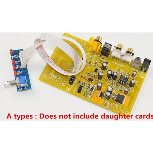ES9038Q2M stereo mobile audio DAC decoder board Support Fiber Coaxial USB IIS 32-bit Input Three-way Convert XMOS-XU208 / SA9227