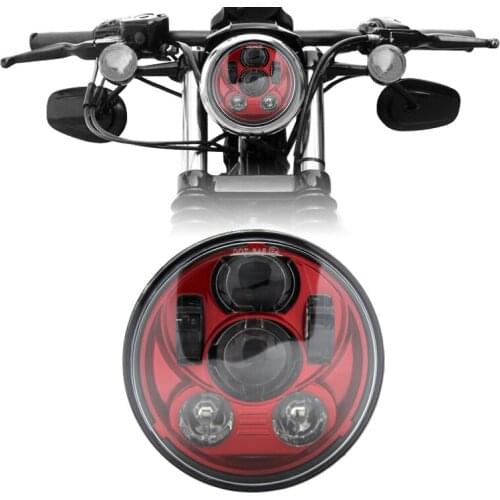 5 3/4 " Headlight 5.75 " For motorcycle LED Headlamp For Softail Dyna Sportster Models