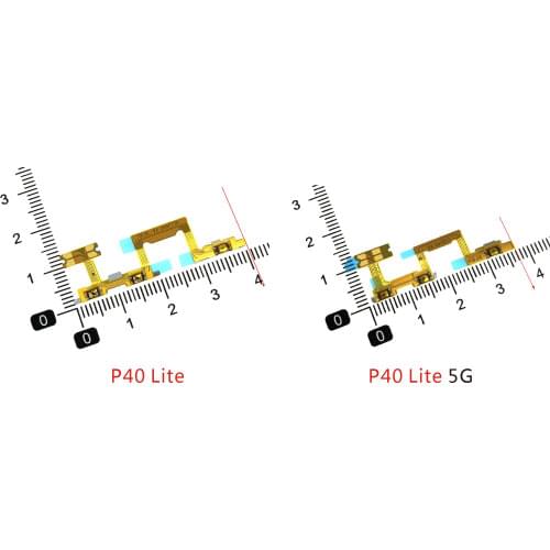 Power on/off & volume up/down buttons flex cable Replacement For Huawei P20 P20PRO PRO Lite P30 P40 LiteE Repair