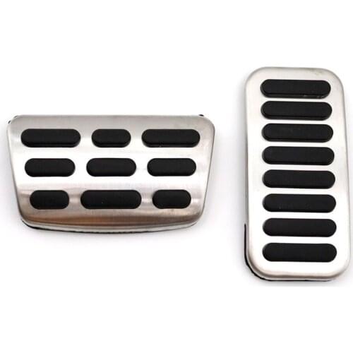 Gas Fuel Brake Pedal Pads Cover AT For Hyundai ENCINO Elantra i30 Kona 2016-2019 For Kia KX7 Forte 2018-2019 Car Styling