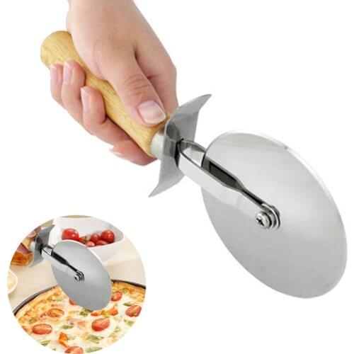 Stainless Steel Pizza Single Wheel Cut Tools Diameter 6.5CM Household Pizza Knife Cake Tools Wheel Use For Waffle Cookies