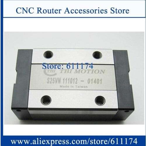 Original TAIWAN TBI Slider block TRH30VN linear guide bearing, TR H30VN linear carriage square linear bearing