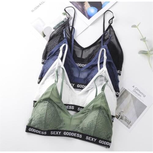 Sexy French Style Lace Bra Women Triangle Hollow Patchwork Underwear Push-up Lenceria Bralette Lingerie нижнее белье женское