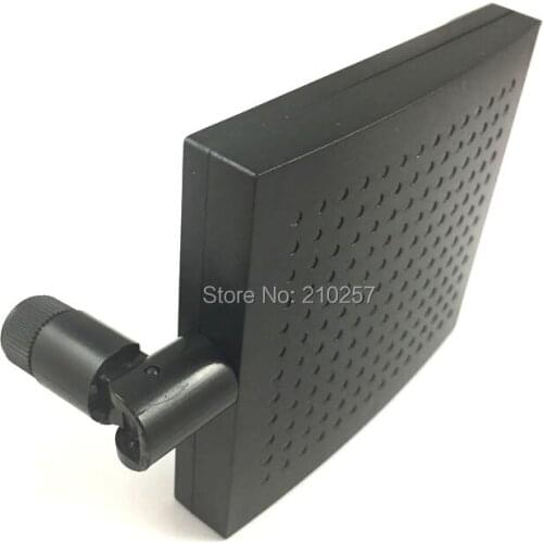 Free Shipping 5pcs 5.8GHZ Panel wi-fi antenna 5150 - 5825 Mhz 12dbi Rp-Sma Male Plug