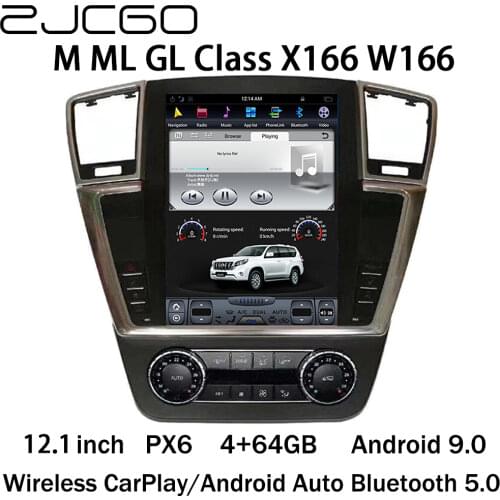 Car Multimedia Player Stereo GPS DVD Radio Navigation NAVI Android Screen for Mercedes Benz GL Class X166 GL350 GL450 2012~2016