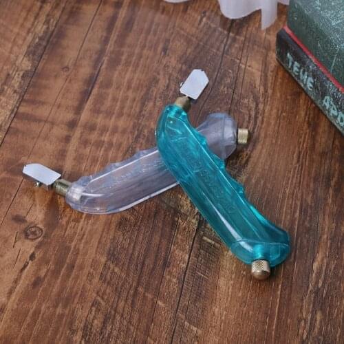 1PC Pistol Grip 0iled Glass Cutter Tungsten Carbide Stained Glass Cutting tool Y51B