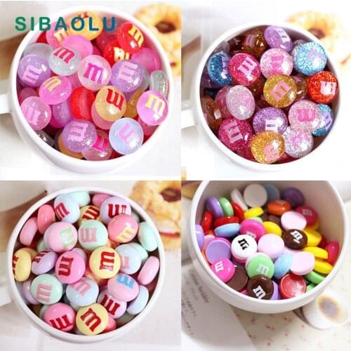 10pcs Chocolate Bean Resin Figurine DIY Simulation Food figure home decor Bonsai miniature fairy garden decoration accessories