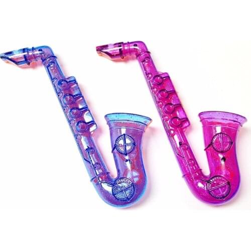 12 pc Saxophone Whistle Music Sound Noise Maker Toys Pinata Bag Filler Birthday Party Favor Gift Cake Decoration Carnival