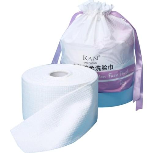 300g Roll Skin Care Face Cotton Refill Cotton Pads Draw-Out Face Cleansing Makeup Remover Cotton Cleaning Cotton Pads