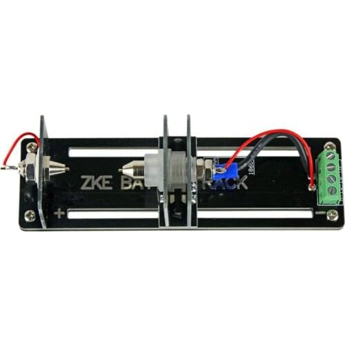 4 Wire Battery Test stand Resistance Capacity Test Testing Stand Cell Holder For 18650 26650 21700 AAA Cell Capacity Test