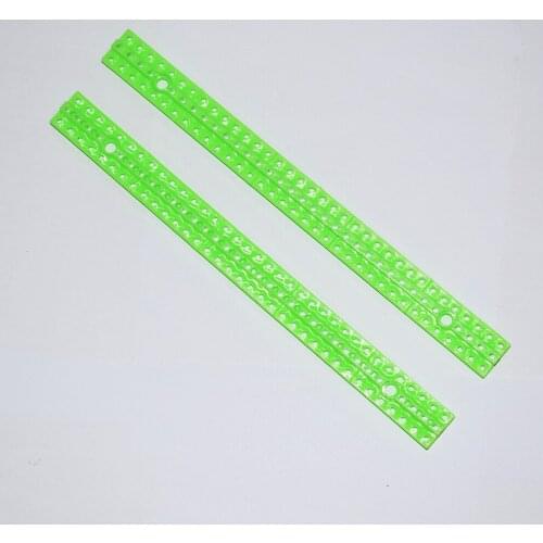 5/100pcs 7*15*175 plastic bar rod/rc car frame robot bracket diy toy/Technology model parts/baby toys for children/Build