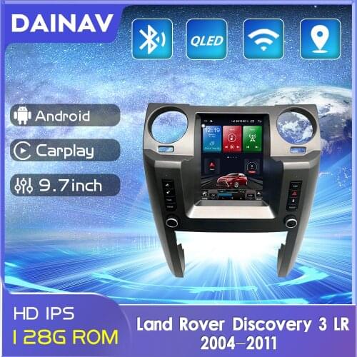 Android Car Radio Stereo For Land Rover Discovery 3 LR3 2004 - 2011 Car Autoradio GPS Navigation Multimedia DVD player Recorder