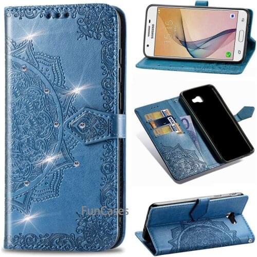 Flip Case for Samsung Galaxy J5 J 5 Prime J5Prime G570M/DS SM-G570F SM-G570F/DS SM G570F G570F/DS Datura Phone Leather Cover