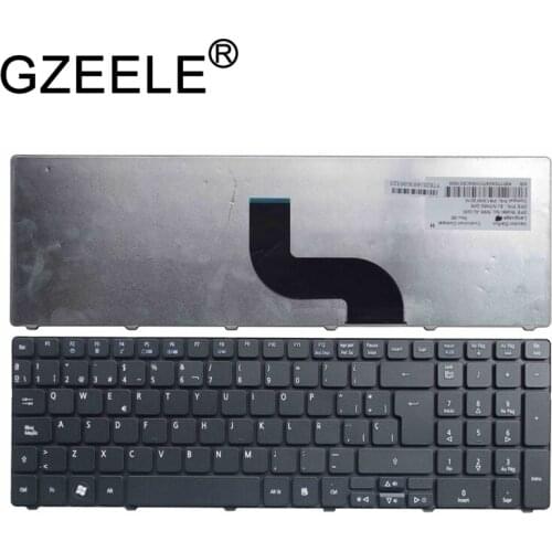 GZEELE new FOR Acer Aspire PK130IN2A18 PK130N42A18 TEC8 SP Teclado Keyboard Spanish laptop QWERTY black no frame