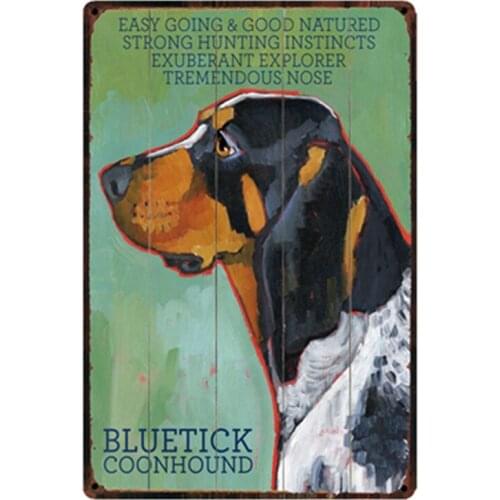 [ Kelly66 ] Best Dogs House Metal Sign Tin Poster Home Decor Bar Wall Art Painting 20*30 CM Size y-2008