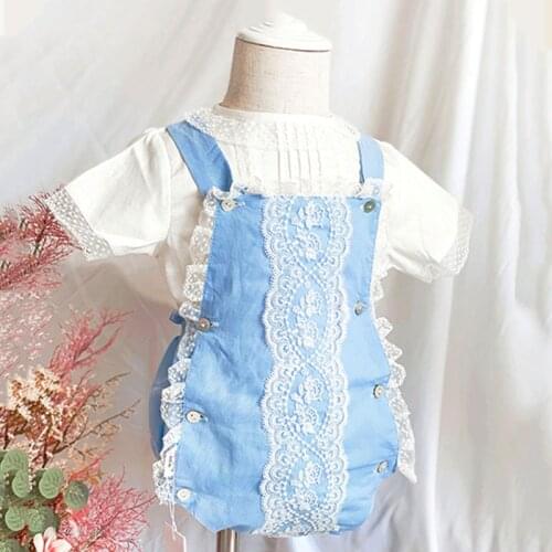 Cekcya Baby Girl Boutique Romper Newborn Gifts Infant Birthday Baptismal Clothing Customize Toddler Girls Christening Jumpsuit