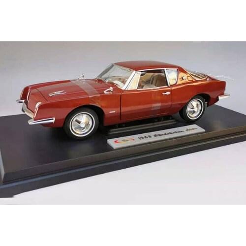 Diecast 1:18 Scale Alloy Classic Car 1963 Model Collectible Decoration Adult Souvenir Ornaments Gift Boy Vehicle Toy Display
