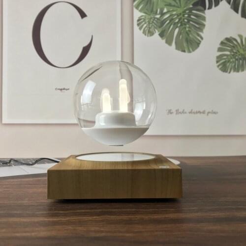 HCNT Innovative Levitating Bulb Magic Table Lamp, Color Changing Romantic Ball Magnetic LED Light for Home Decoration and Gift