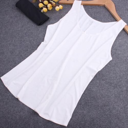 Milk silk ice vest seamless sling female summer T-shirt thin wrap chest underwear tank top women camisole singlet halter top