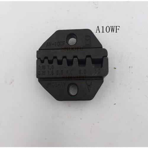 AV10WF Die Set AV-10WF for HS FSE AM-10 EM-6B1 EM-6B2 CRIMPING PILER Crimping machine one set made by Wire cutting machine tool