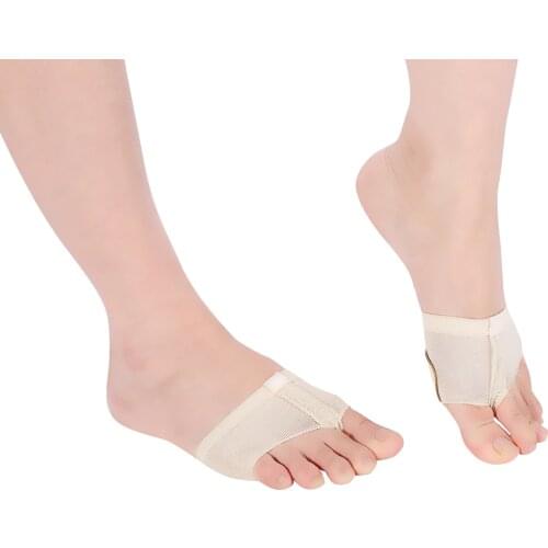 1Pair Cheap Ballet Dance Paw Shoes Gymnastics Soft Half Sole Belly Toe Undies Fitness Accessories Microfiber Elastic Size S-XL