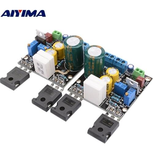 AIYIMA 1Pair 1969M FET Amplifier Board HOOD1969 IRF250 Tube Amplifier Board Class A Amp Power Amplificador UHC-mos DC18-60V