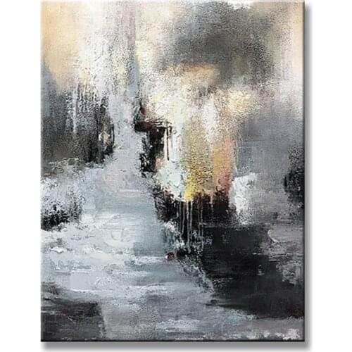 Big size High quality modern Abstract Pure handmade canvas oil painting wall decor for living room bedroom home decor no framed