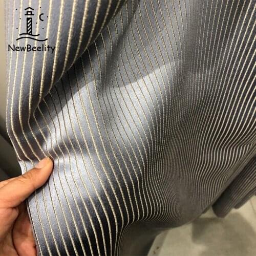 Light Luxury Style High Precision Jacquard Modern Minimalist Curtains Blackout Curtains for Living Dining Room Bedroom
