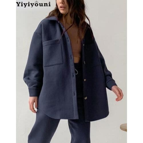 Женские куртки оверсайз Yiyiyouni China At AliExpress