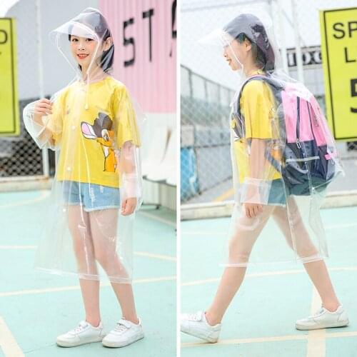 Zhouxiaoxi Transparent Raincoats