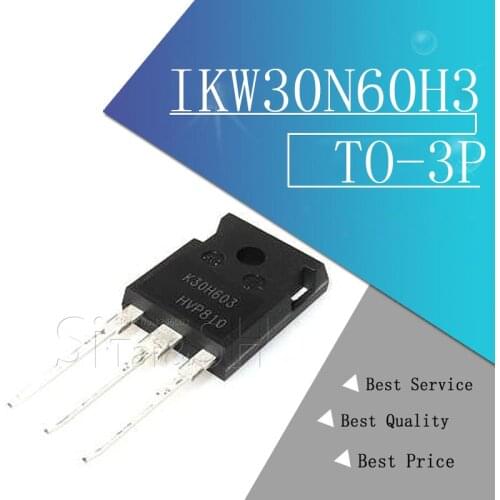 1PCS IKW30N60H3 TO-3P K30H603 TO-247 IKW30N60 30N60H3