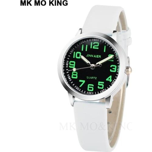 Jelly Leather Childrens Watch Casual Luminous Pointer Boy Sports Watch Fashion Girl Luminous Clock Relogio Feminino Kids Gift