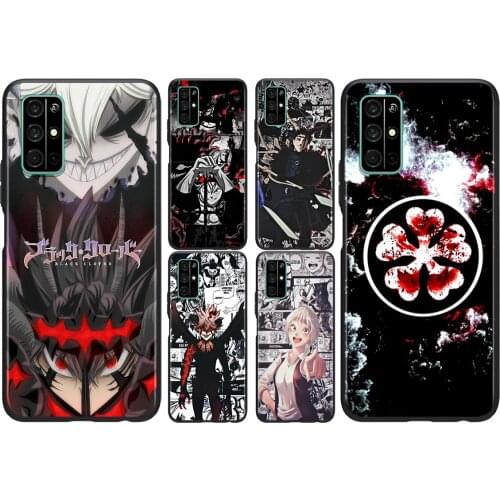 Anime Black Clover For Huawei Honor 50 SE V30 View 20 V20 30i 30S 30 20S 20E 20i 20 Lite Pro Plus Soft Phone Case