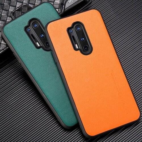 Genuine Cowhide Leather Phone Case For Oneplus 8 Pro 9 Pro 8T 7 6T 6 7Pro 7T Pro 5T Nord Anti-scratch Cover for Oneplus 7 Pro 5