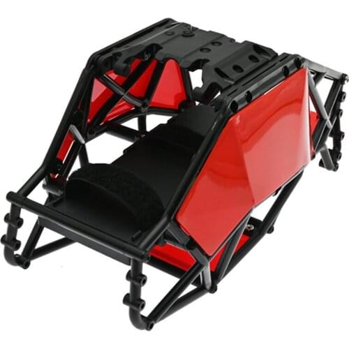 RC Toy Parts 310mm Wheelbase Car Shell Tube Roll Cage Kit for 1/10 SCX10 90046 Trx-4 Off-Road RC Car Accessories