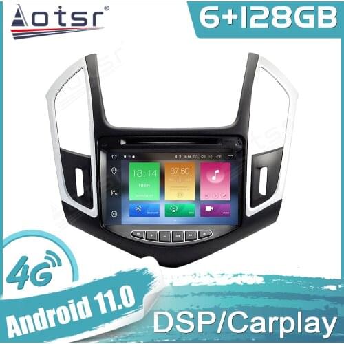 For Chevrolet Cruze 2012 - 2015 Android Car GPS Navigatio Auto Stereo Multimedia Radio Video Player Headunit Carplay DSP 4G SIM