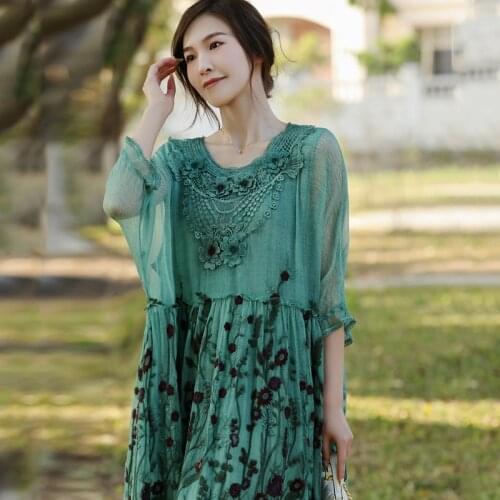 Embro Mill Summer Silk Dresses