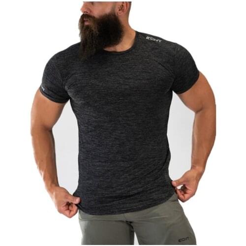ECHT T-shirt Men Short Mouwen Men Sports schools Bodybuilding Skin Straight Thermal Compression Shirts Workout Top