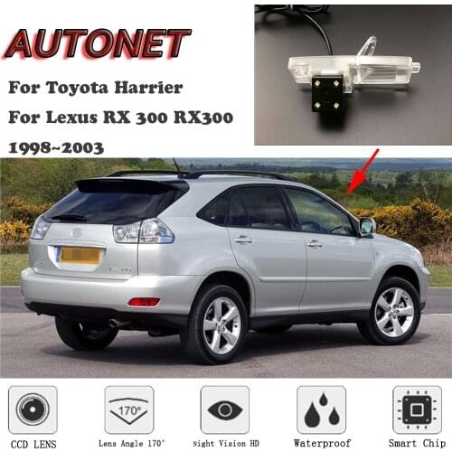 AUTONET Backup Rear View camera For Toyota Harrier / For Lexus RX 300 RX300 1998~2003 CCD/HD Night Vision /license plate camera
