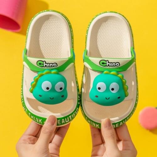 Summer Sandals Girl Toddler Baby Girls Boys Cartoon Animail Slippers Sandals Shoes Baby Girl Summer Shoes For 2 Year Old