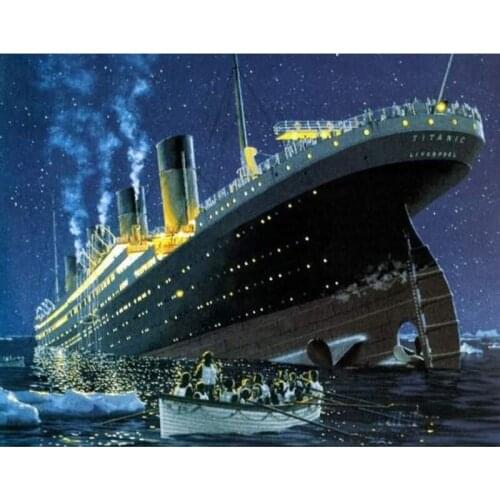 Dpsprue 5D Full Square Round Stone Diy Diamond Painting Mosaic Ship Cross Stitch Diamant Embroidery Christmas Gift