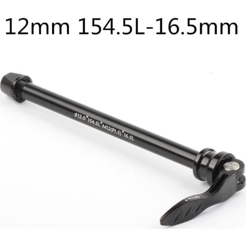 QR Adapter MTB Bike Axle Hub Quick Release 154.5mm-165.5mm Sealed Bearing Bicycle rear Wheel Hub Thread Adapter 12mm