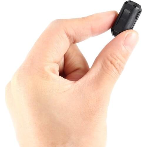 Noise Suppressor Reduction EMI RFI Clip Choke Ferrite 5mm Core Cable Filter