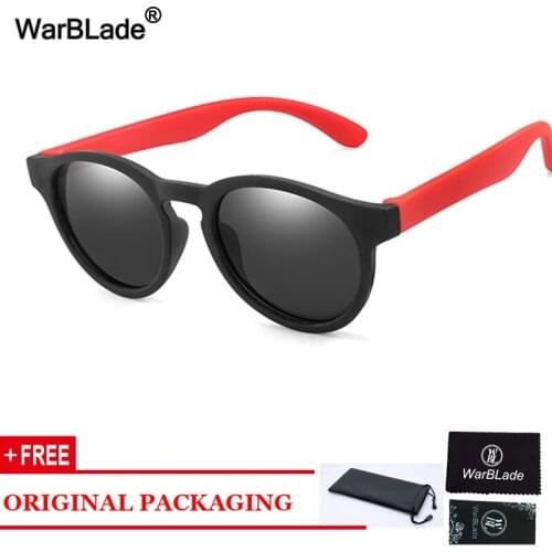 WarBLade Polarized Kids Sunglasses Boy Girl Children Sun Glasses Brand Designer Safety Baby Infant Shades UV400 Eyewear Gafas