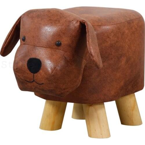 8000 Animal cute cartoon stool change shoes wear shoes stool childrens small stool fashion creative small bench